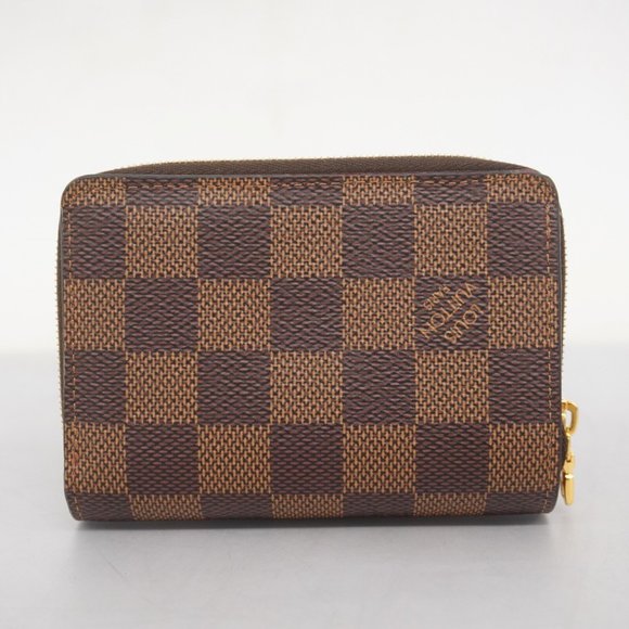 Louis Vuitton Wallet Damier Portefeuille Lou N60500 Red Ebene Ladies - Picture 15 of 15